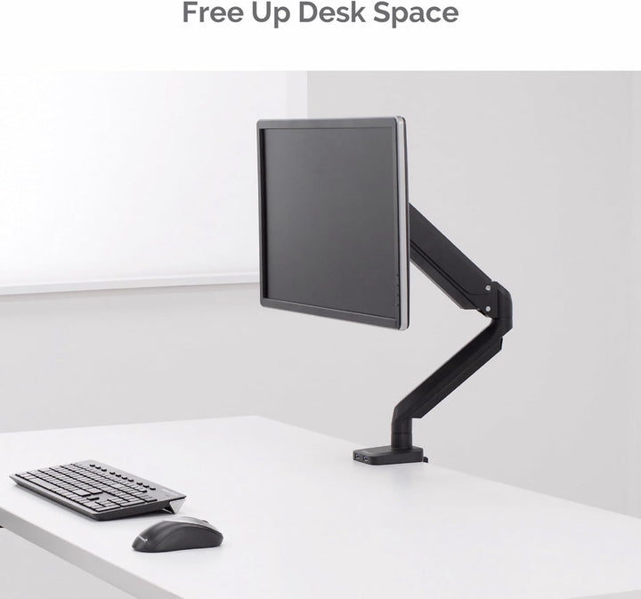 Fellowes Monitor Halterung für 1 Bildschirm bis 32 Zoll (81,28 cm) - Platinum Series Monitor Arm mit