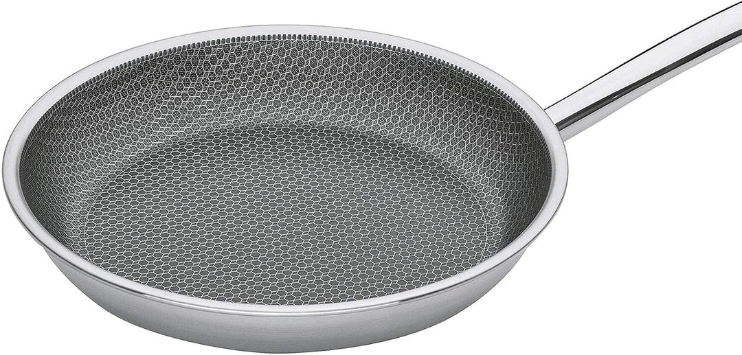 Spring VULCANO Bratpfanne CUT RESIST PURE 32 cm, Antihaftbeschichtung | Wabenstruktur, mineralische