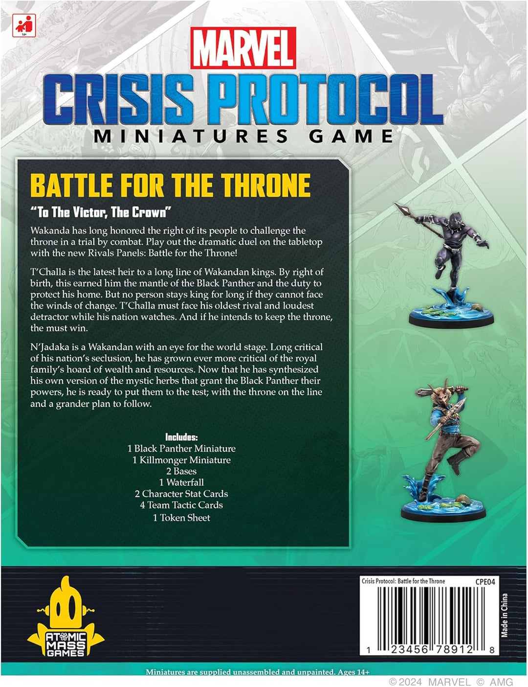 Atomic Mass Games, Marvel: Crisis Protocol – “Kampf um den Thron”, Rivalenset-Erweiterung, Tabletop,