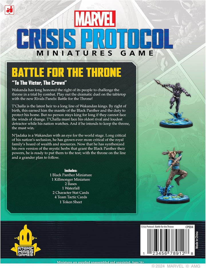 Atomic Mass Games, Marvel: Crisis Protocol – “Kampf um den Thron”, Rivalenset-Erweiterung, Tabletop,