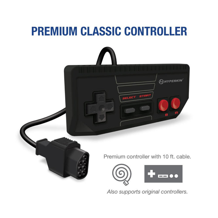 Hyperkin RetroN 1 HD Gaming-Konsole für NES (schwarz)