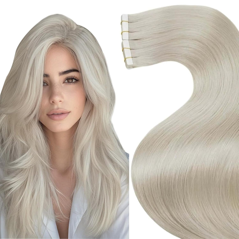 Hetto Remy Tape in Echthaar Extensions Blond Tape in Extensions Echthaar Naturlich Haarverlangerung