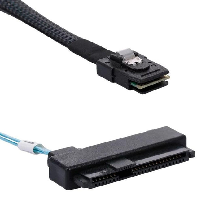 chenyang Mini SAS SFF-8087 36Pin Host 1 auf 4 SAS SFF-8482 Ziel SAS Festplattenkabel mit IDE Stromka