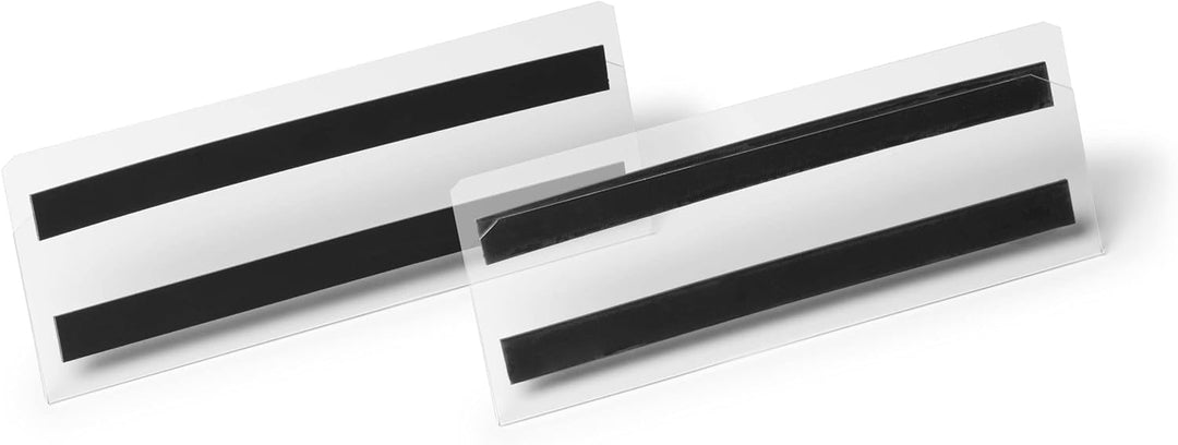 Durable Etikettentasche HARD COVER magnetisch 1/2 A5 quer, Packung à 10 Stück 119719 1/2 A5 quer mag