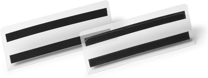 Durable Etikettentasche HARD COVER magnetisch 1/2 A5 quer, Packung à 10 Stück 119719 1/2 A5 quer mag
