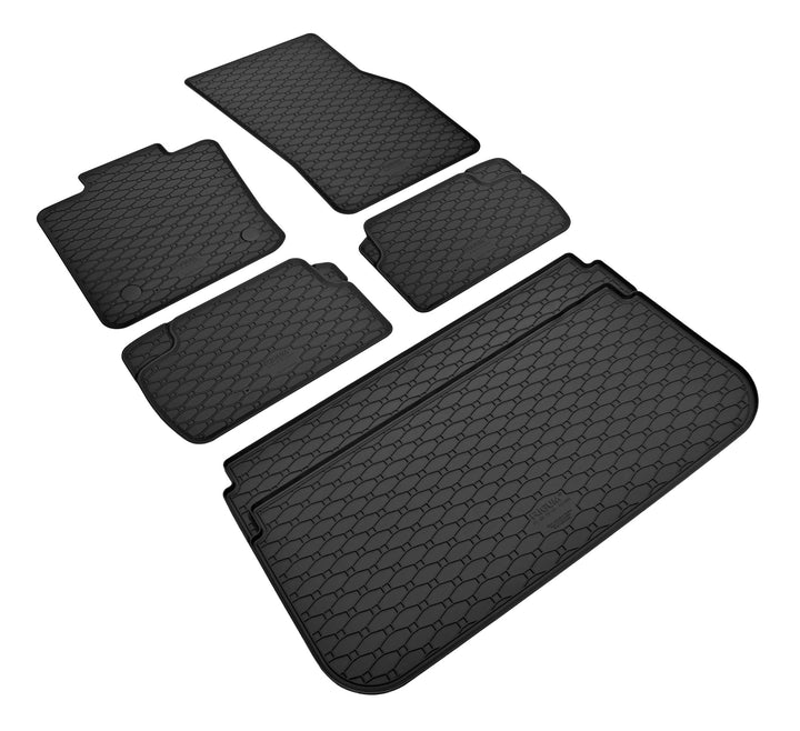 Stylisches Gummi- und Kofferraumwanne Set geeignet für Mini Cooper 3-türig / 5-türig ab 2013 - Schüt