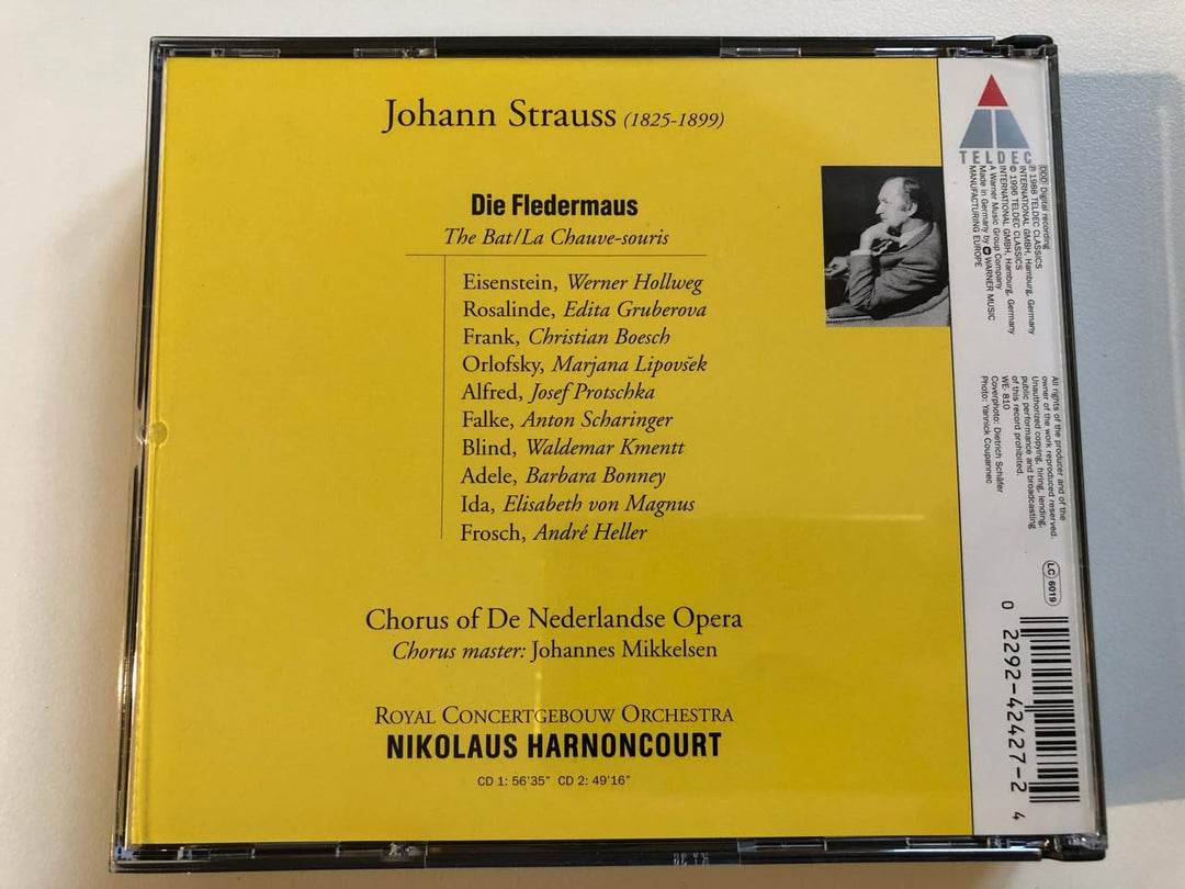 Die Fledermaus, Audio-CD