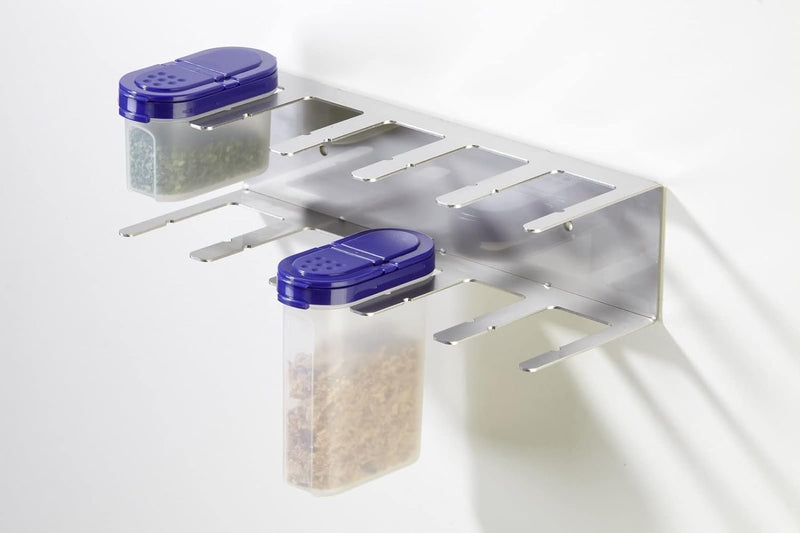 Gewürzregal Gewürzhalter T10 für Gewürzriesen Gewürzzwerge mit Einschubfixierung Modern 1 - Pack, Mo