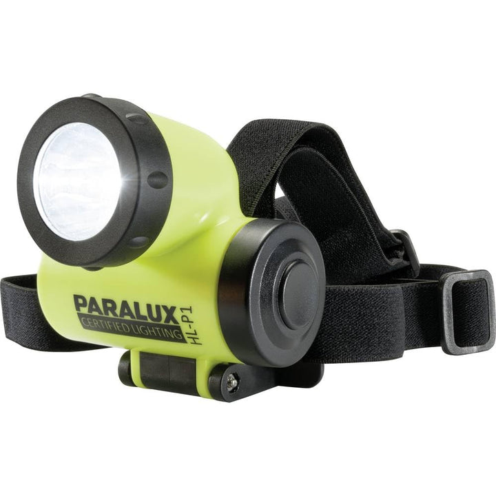 Parat 6.911.254.158 6911254158 Sicherheits-Kopflampe HL-P1, LED, mit EX-Schutz, wasserdicht, gelb