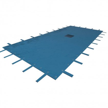 Provence Outillage 2504 Schwimmbad Plane – rechteckig – 6 x 10 m