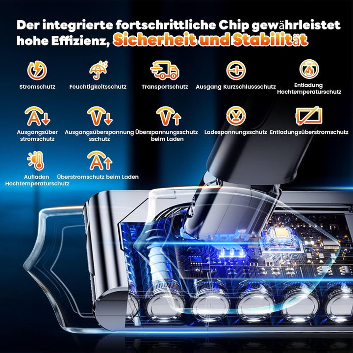 50 Minuten Laufzeit Akku kompatibel mit Dyson V10, SV12, Ersatzakku für V10 Absolute Animal Motorhea