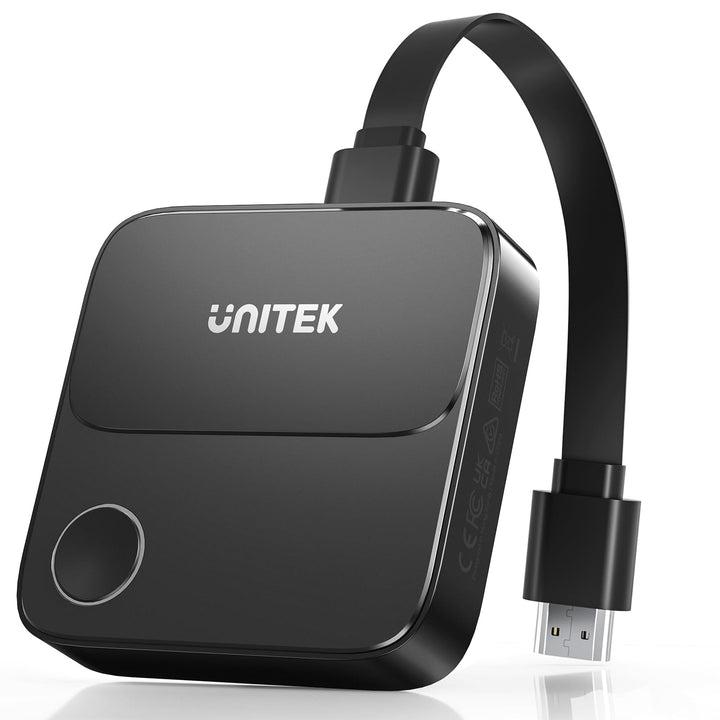 Unitek Wireless Hdmi Display Dongle Adapter - 2.4G/5G 4K Miracast/Airplay Adapter, Wi-Fi HDMI für TV