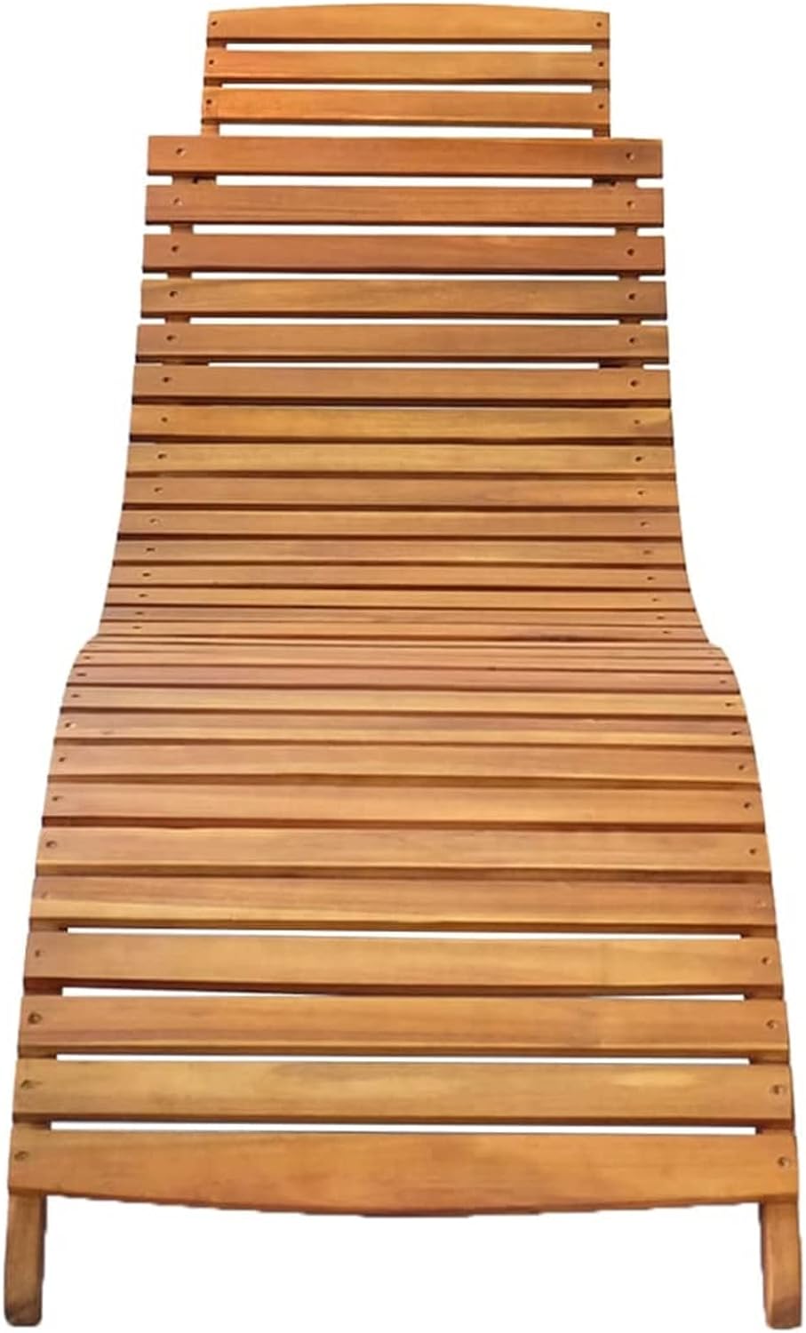 Gecheer Sonnenliege Outdoor Gartenliege Holzliege Liegestuhl Freizeitliege Relaxliege Liege Saunalie