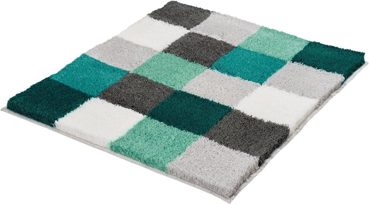 Kleine Wolke 5426675539 Badteppich Caro, 55 x 65 cm, Petrol, 4004478230569 Petrol 55 x 65 cm, Petrol