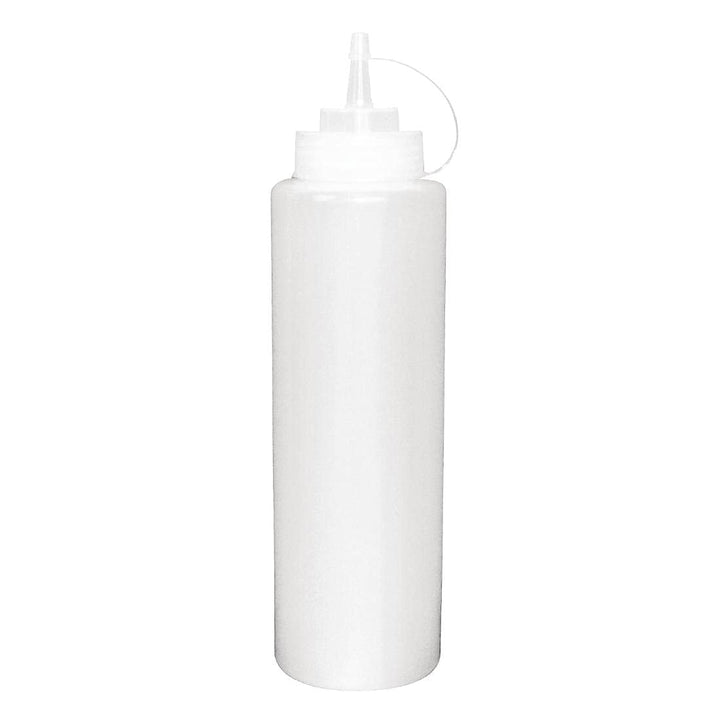 Vogue Squeeze-Sauce-Flasche mit Düsenkappe, 227 ml/8 oz, klares Polyethylen, nachfüllbare Saucenflas