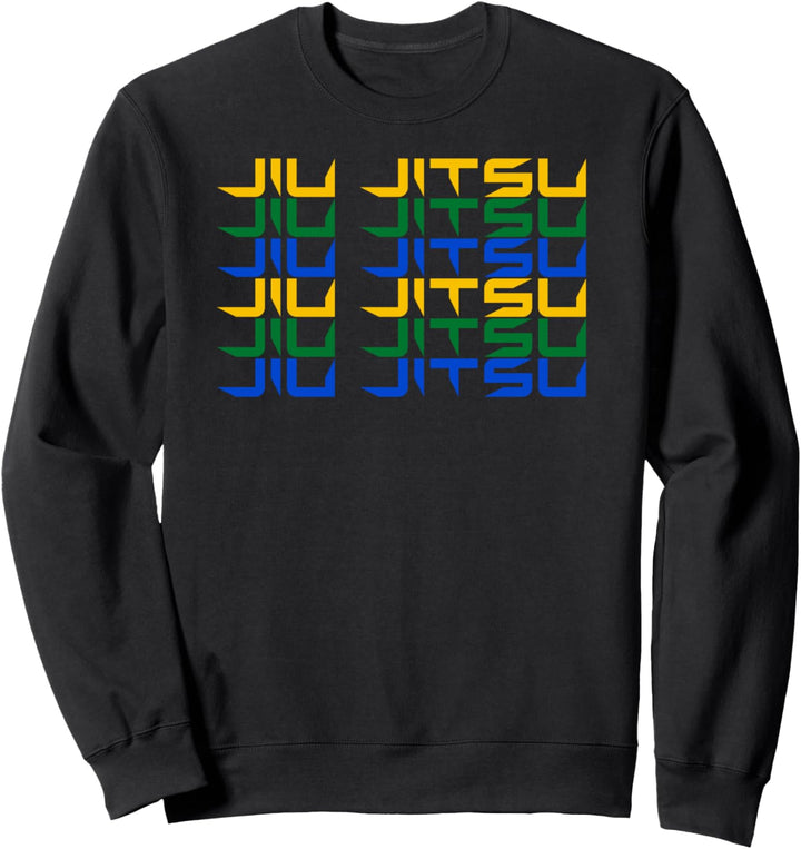 Jiu Jitsu Brasilianische Farben Sweatshirt