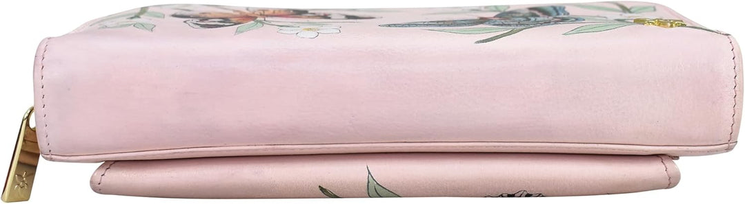 Anuschka Damen Organizer Geldbörse Crossbody-1149 Einheitsgrösse Butterfly Melody, Einheitsgrösse Bu