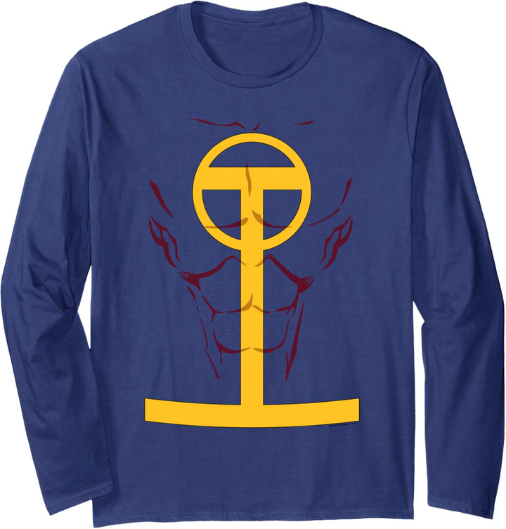 Justice League Red Tornado Uniform Langarmshirt