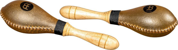 Meinl Percussion MSM4 Rawhide Maracas (Jumbo), 30 cm Länge, natural