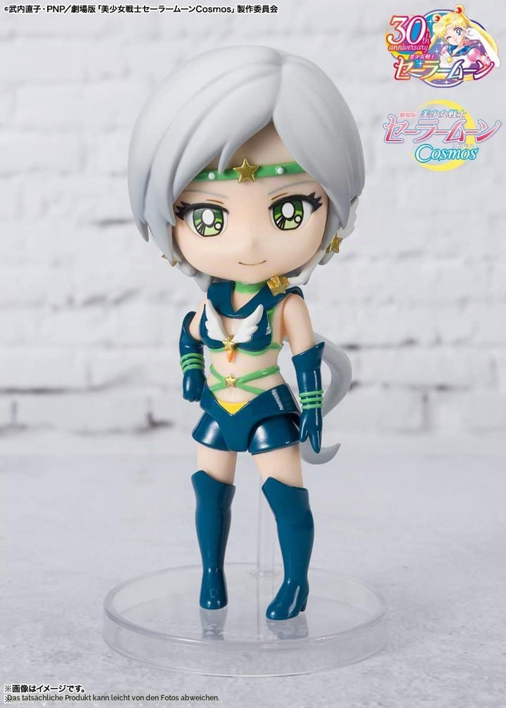 Figura Figuarts mini Sailor Star Healer Cosmos Pretty Guardian Sailor Moon 9cm Sailor Star Heiler, S
