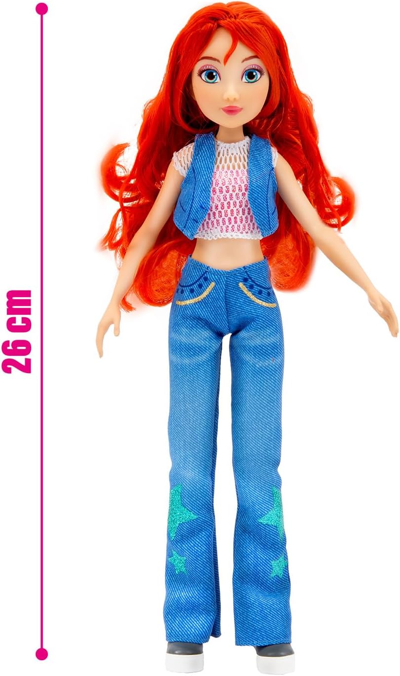 Winx Iconic Doll – Bloom with Signature Outfit & Articulated Joints – Classic 27cm Fashion Doll with