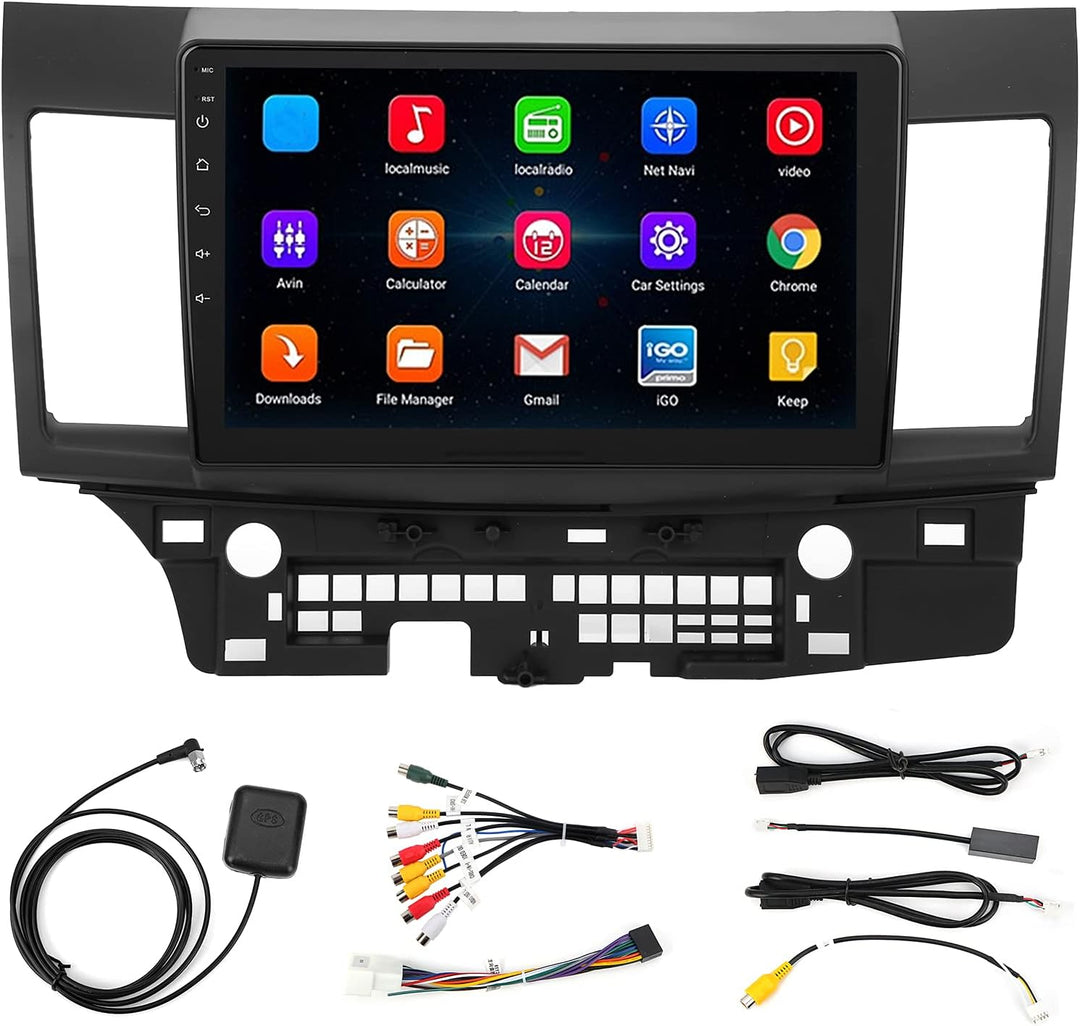 KIMISS Auto-Stereo-Touchscreen-Radio, 10,1-Zoll-Auto-GPS-Player 1 + 16 GB MP5-Player GPS-Navigations