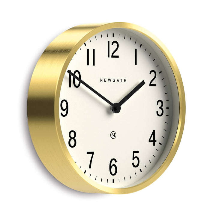 NEWGATE® Master Edwards Wanduhr – Küchenuhr – Wohnzimmeruhr – Bürouhr Uhr – Runduhr – Retro-Uhr – De