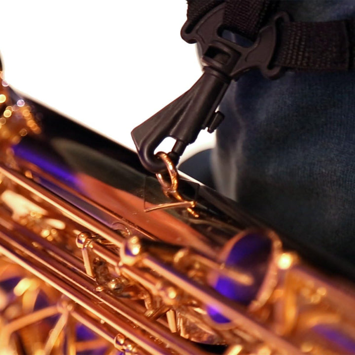 Neotech Saxophongurt, Super Harness Schwenkbarer Haken Regular Schwarz Einheitsgrösse Schwenkbarer H