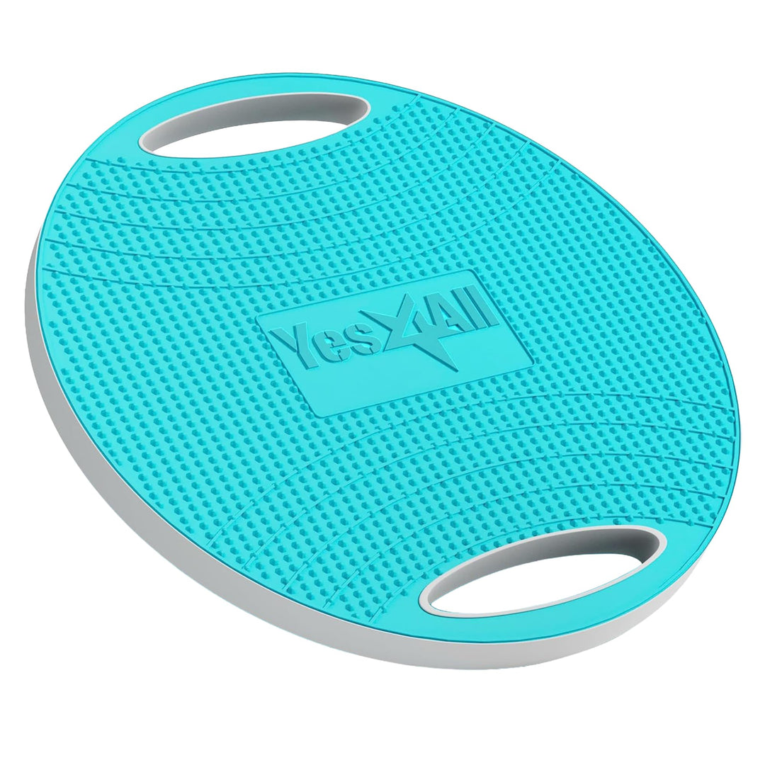 Yes4All Balance Board inkl, Wackelboard Sport mit Griff und Rutschfester Oberfläche; Wackelbrett Bal