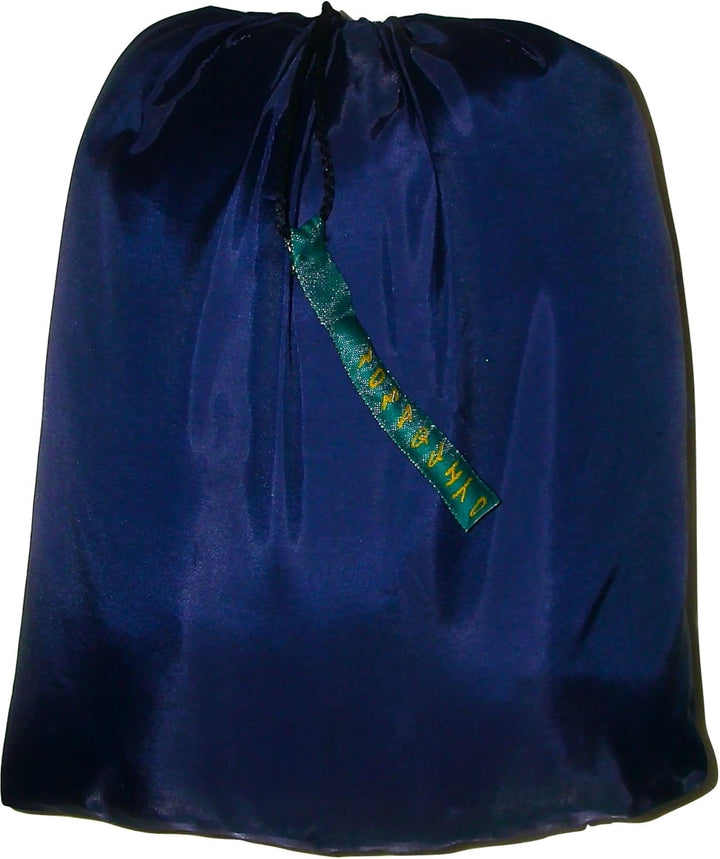 Nomaquito - Ultraleichter Tropenschlafsack mit integriertem LLI-Moskitonetz nachtblau Standard, nach