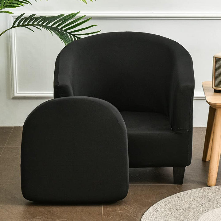 CHNSHOME Sesselbezug Clubsessel Sesselüberwurf überzug für Sessel Sesselbezug cocktailsessel Tullsta