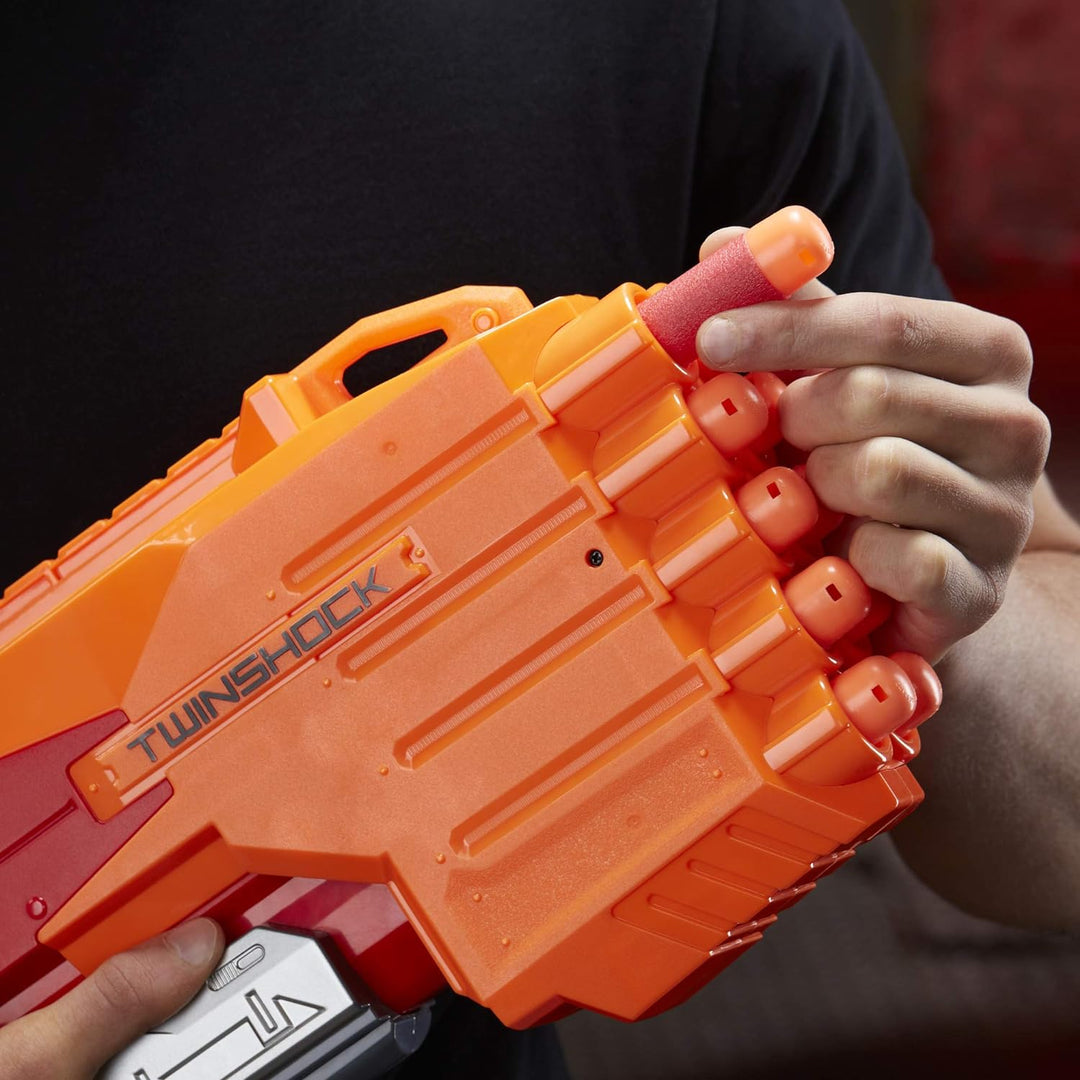NERF Hasbro B9894EU4 Mega Twinshock, Spielzeugblaster