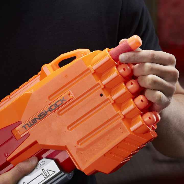 NERF Hasbro B9894EU4 Mega Twinshock, Spielzeugblaster
