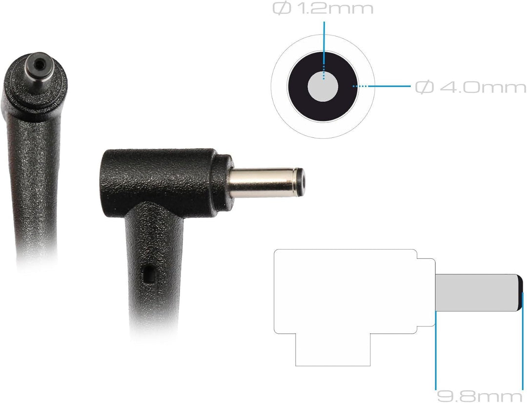 Asus ZenBook 14 UX433FN Original Netzteil 65 Watt EU Wallplug Normale Bauform