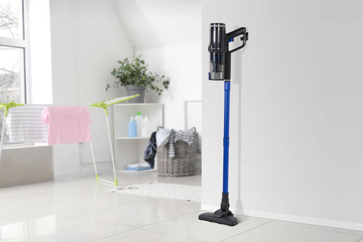 CLEANmaxx Akku-Zyklon-Staubsauger | kabelloser Hand- und Bodenstaubsauger | beutelloser Akkustaubsau