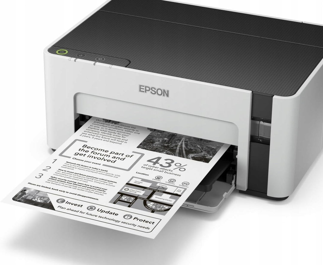 Epson EcoTank M1100 - Tintenstrahldrucker für Büro, schwarz-weiss (6.000 Seiten mit jeder Tintenflas