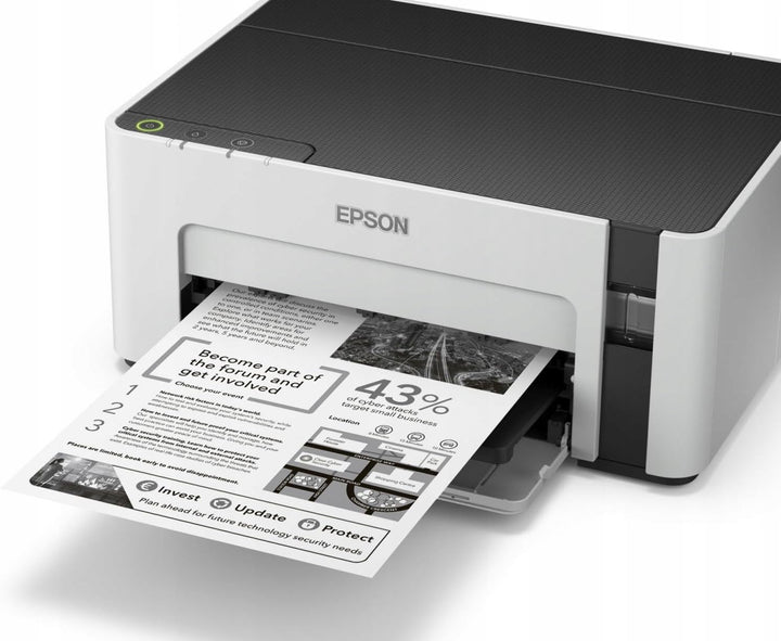 Epson EcoTank M1100 - Tintenstrahldrucker für Büro, schwarz-weiss (6.000 Seiten mit jeder Tintenflas