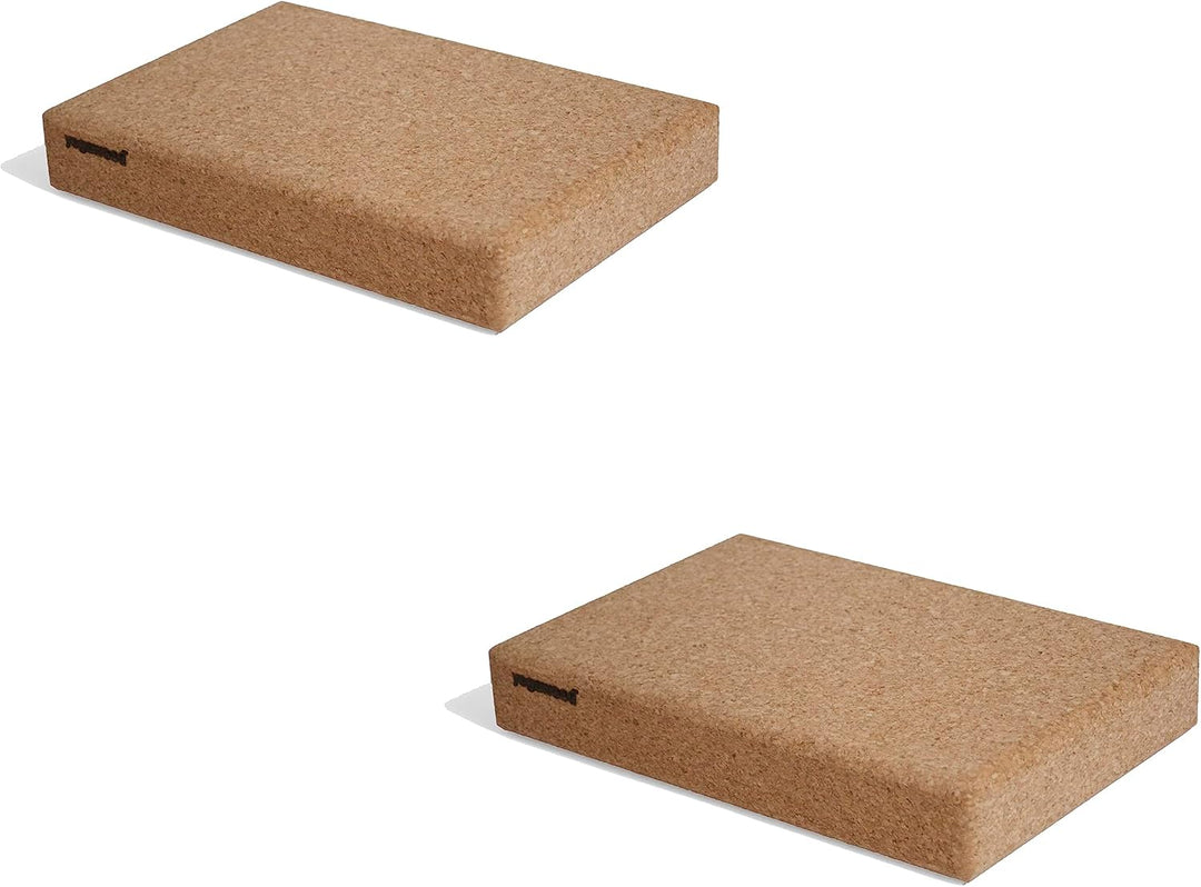 Yoga Korkplatte, Yoga Schulterstandplatte, L 30,5 x B 20,5 x H 5 cm