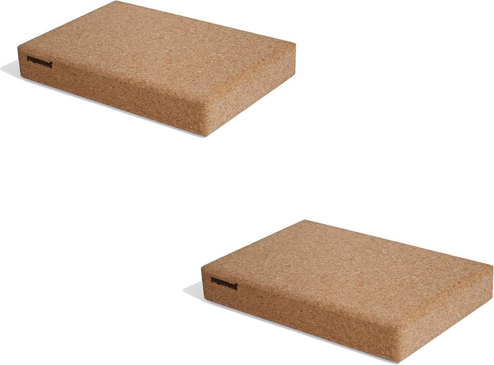 Yoga Korkplatte, Yoga Schulterstandplatte, L 30,5 x B 20,5 x H 5 cm