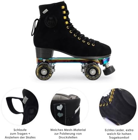 BTFL Rollschuhe für Damen Skating Dance Pro Scarlett Tony Retro Faya Pro X 35 EU, Faya Pro X 35 EU