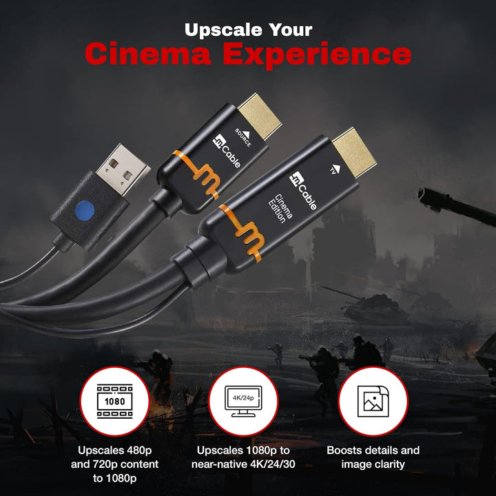 Marseille mn02612 mCable Kabel HDMI 1.52 m schwarz 1.52m, 1.52m