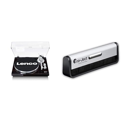 Lenco LBT-188 Plattenspieler - Bluetooth Plattenspieler - Riemenantrieb - 2 Geschwindigkeiten 33 u.