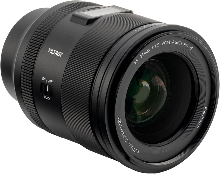 VILTROX 35mm f/1.2 FE, AF 35mm F1.2 LAB FE Objektiv für Sony e Mount, Vollformat F1.2 Prime Objektiv