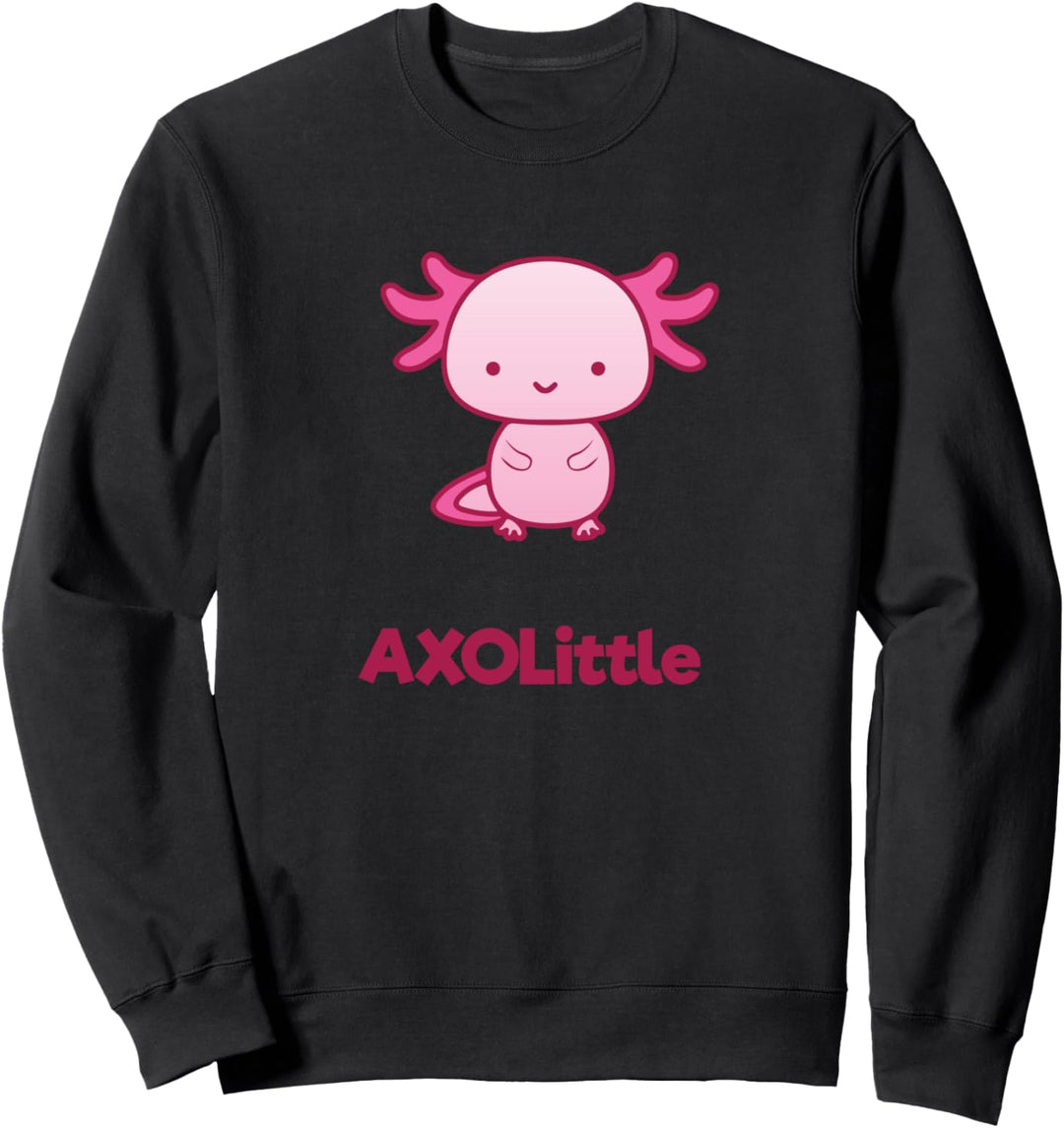 Axolotl Axolittle Tolles Amphibien für Aquarienfans Sweatshirt