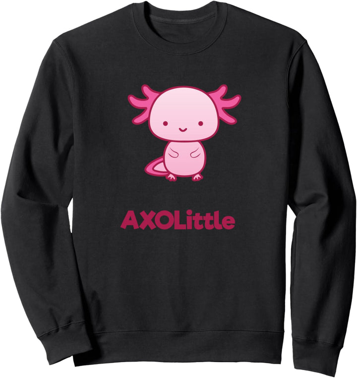 Axolotl Axolittle Tolles Amphibien für Aquarienfans Sweatshirt