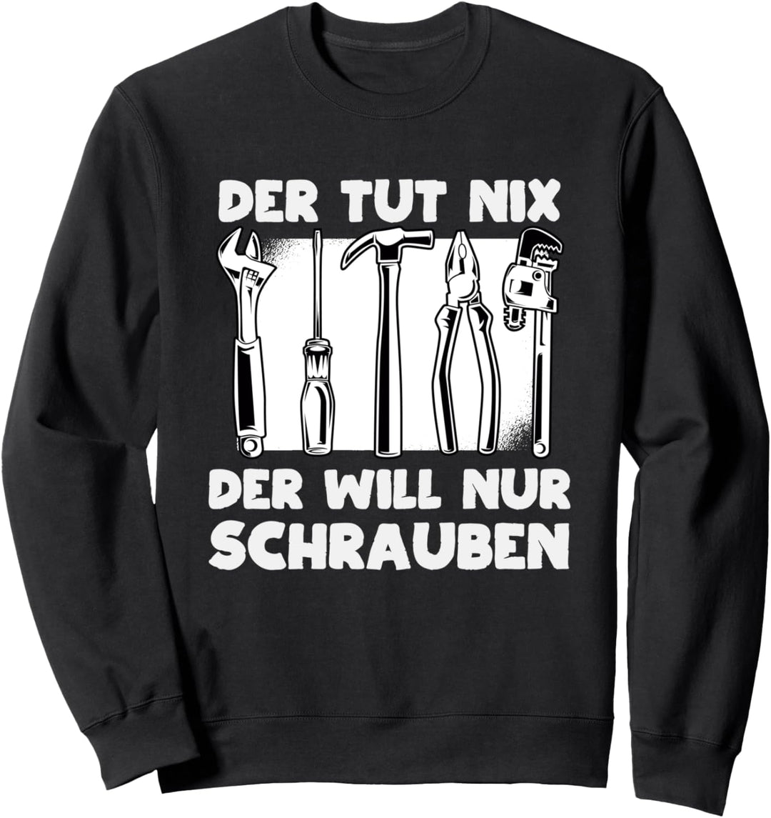 Mechaniker KFZ Mechatroniker Motiv mit lustigen Spruch Sweatshirt