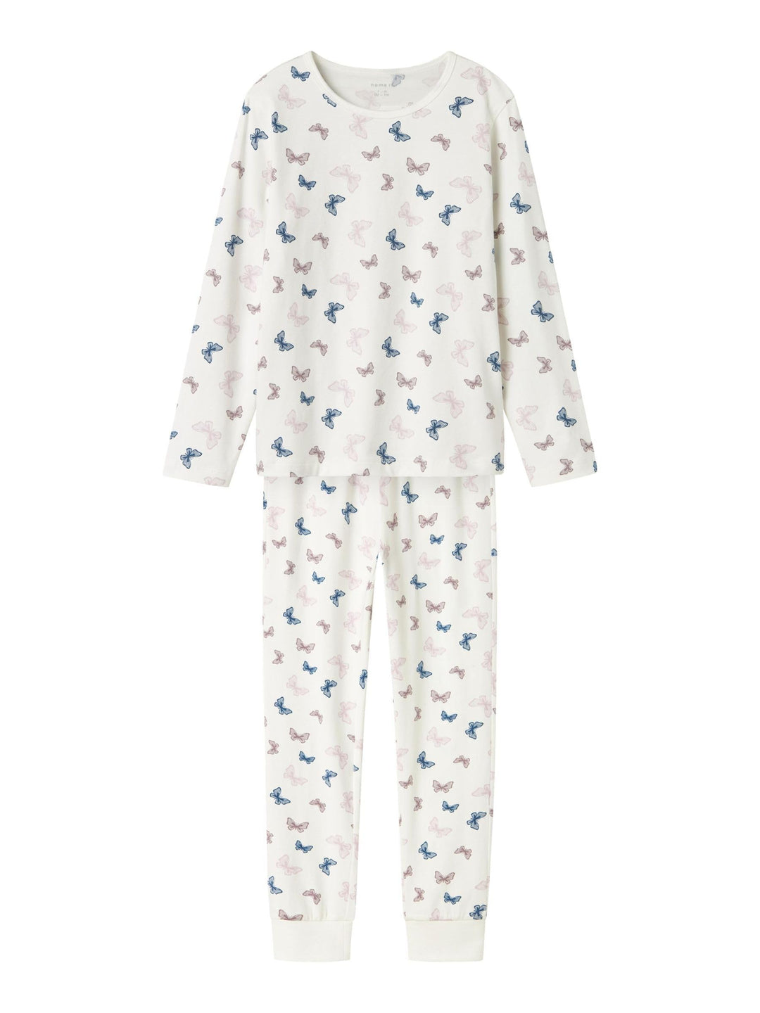 NAME IT Girl Nachtwäsche-Set Langarm 86-92 Jet Stream, 86-92 Jet Stream