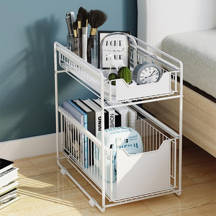 OHMG Schiebeschrank Korb herausziehen Organizer Schublade, küchen küchenschrank organizer,spülbecken