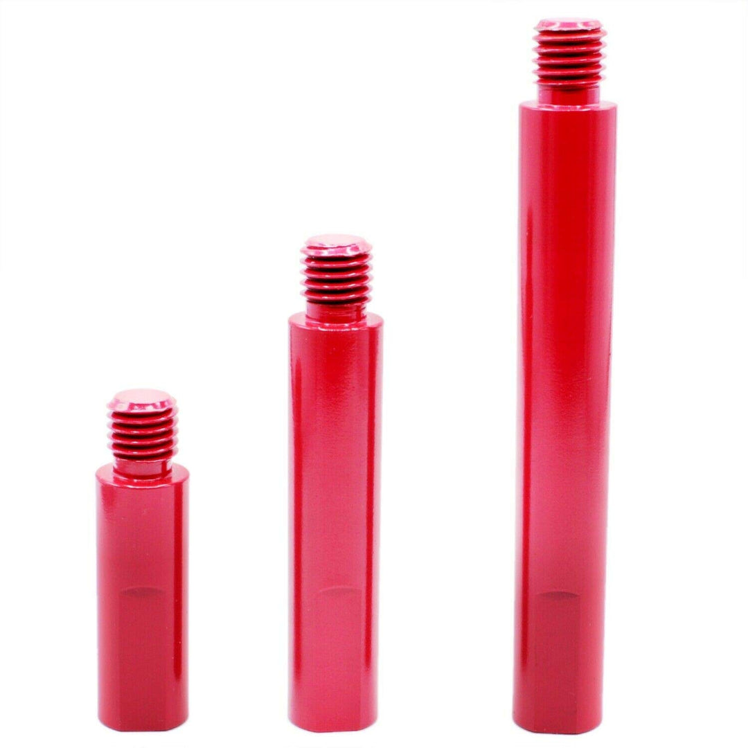 M14 Verlängerung SET 50mm, 80mm, 120mm für Winkelschleifer Poliermaschine Diamantbohrer Schleiftelle