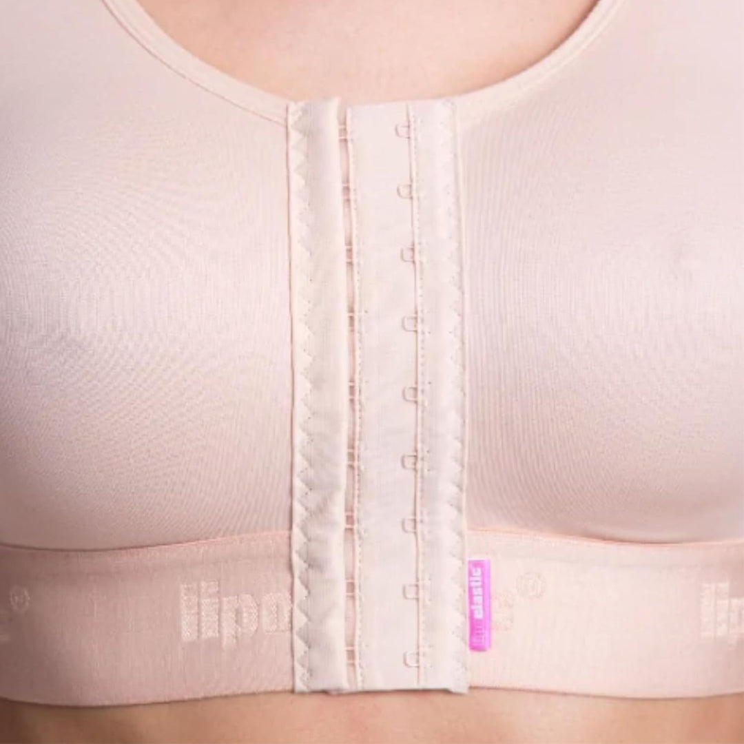 LIPOELASTIC® BRAPI Ideale Variante - Nahtlose elastische Cups L Beige, L Beige